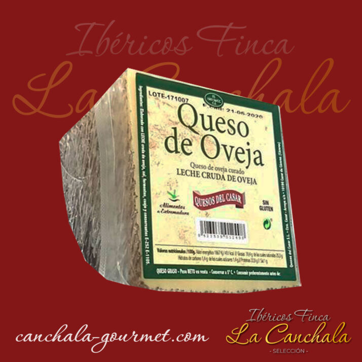 Queso de Oveja Leche Cruda Casar de Cáceres